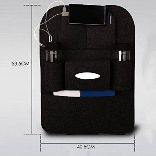 Multi-Pocket Seat Back Storage Bag Organizer Holders