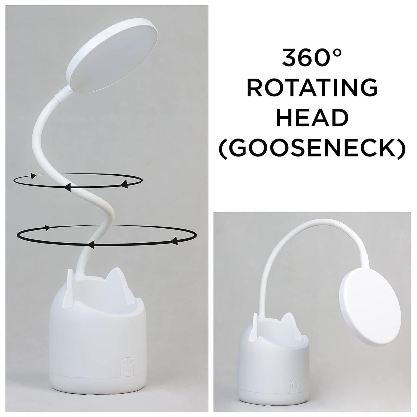 Study Lamp With Pen and Mobile Holder