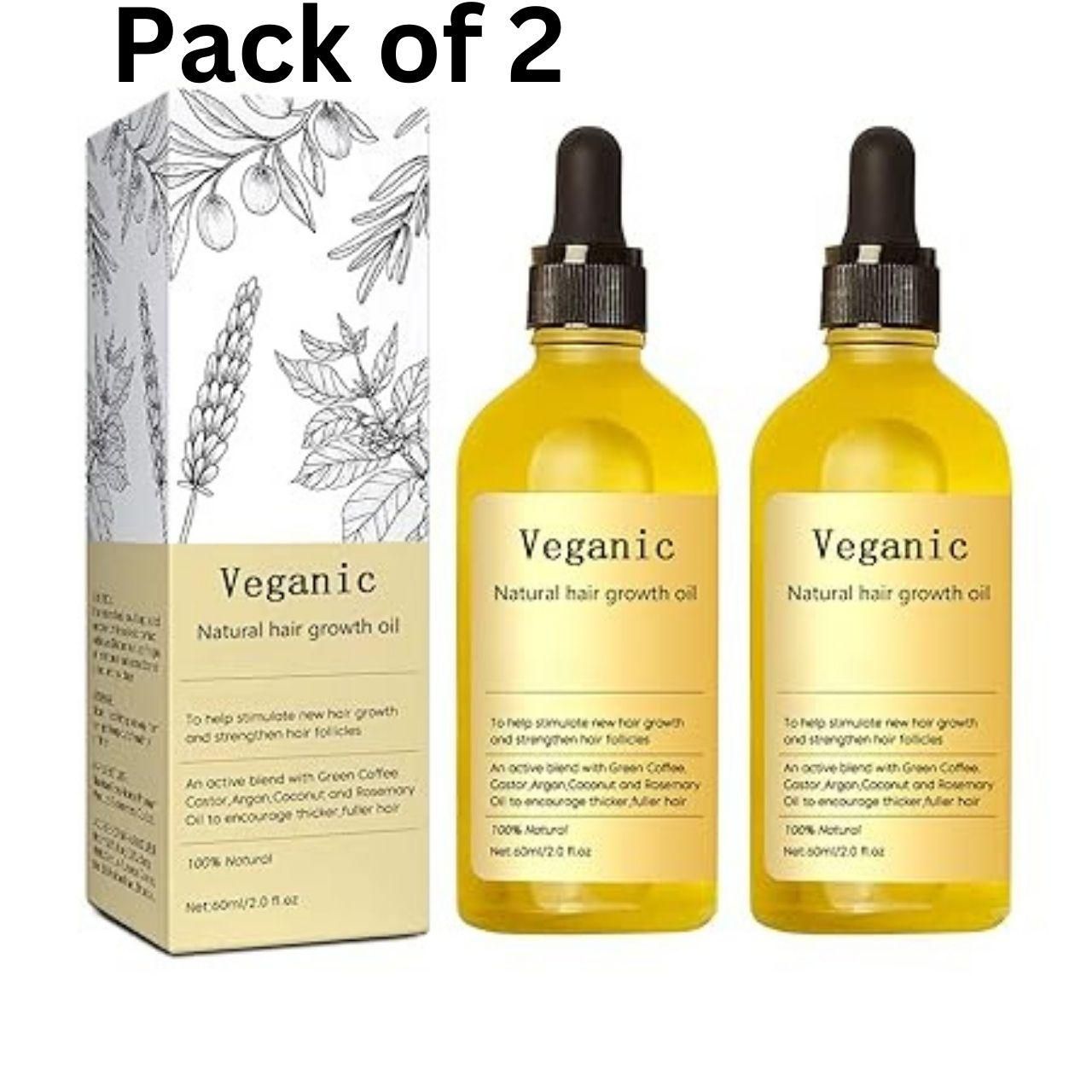 Vegan Natural Hair Growth Oil