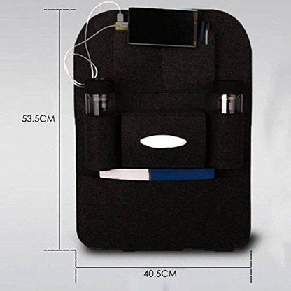 Multi-Pocket Seat Back Storage Bag Organizer Holders