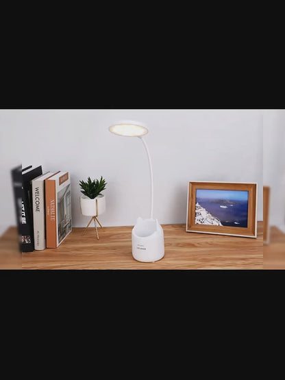 Study Lamp With Pen and Mobile Holder